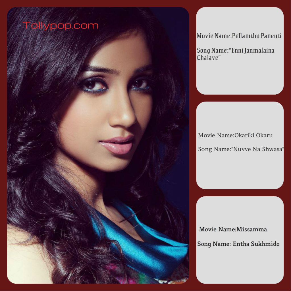 Shreya Ghoshal profile